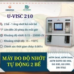 Máy đo độ nhớt tự động U-VISC 210 - 2 bể