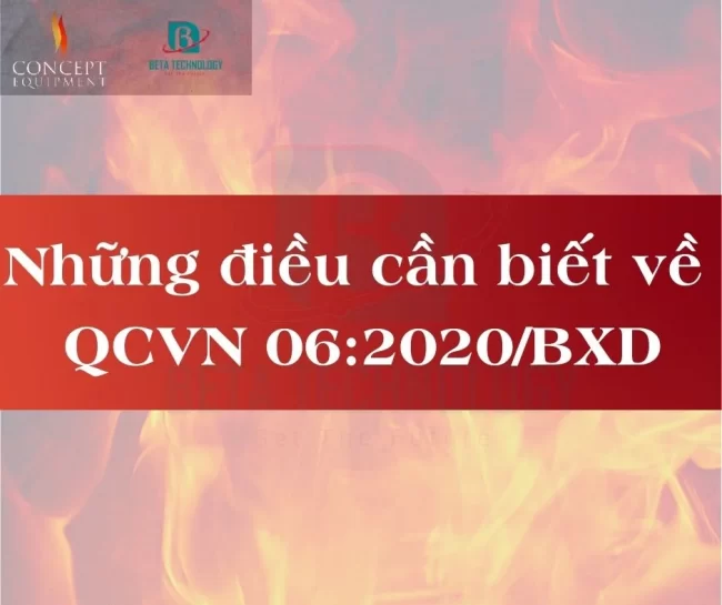 Thiết bị thử cháy đáp ứng QCVN 06:2020/BXD An toàn cháy cho nhà và công trình