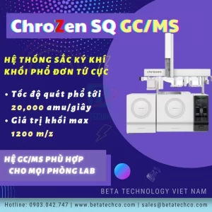 Hệ thống sắc ký khí khối phổ ChroZen SQ GC/MS