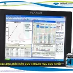 Giao diện phần mềm TOC TeklLink điều khiển máy đo TOC – Torch