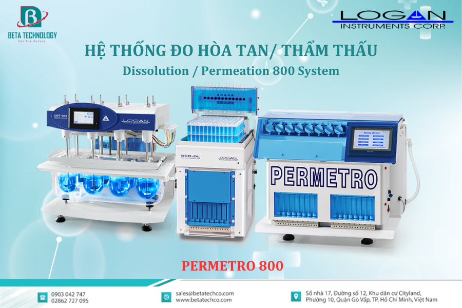 hệ thống đo hòa tan thẩm thấu 800