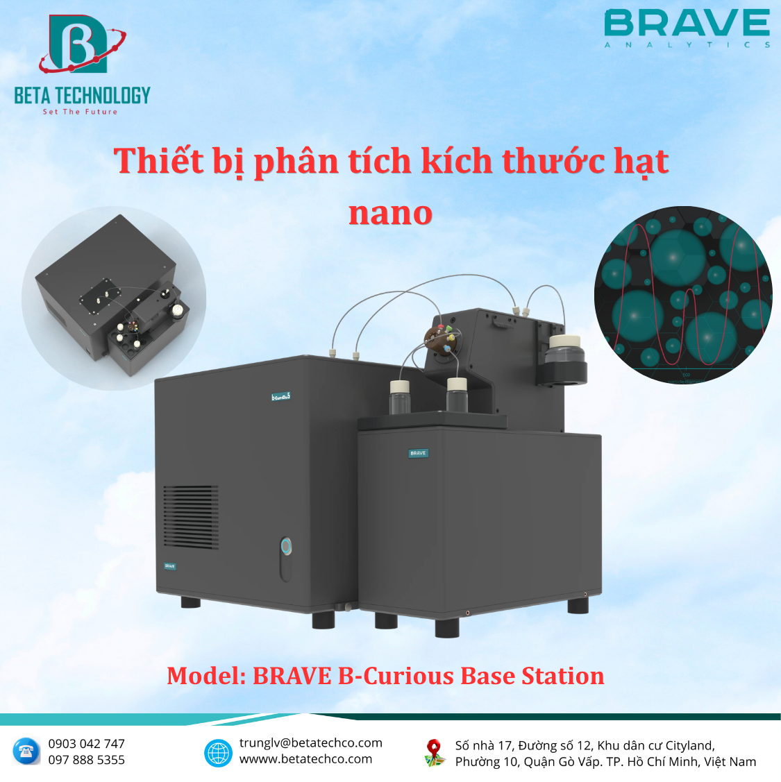 Thiết bị phân tích kích thước hạt nano
