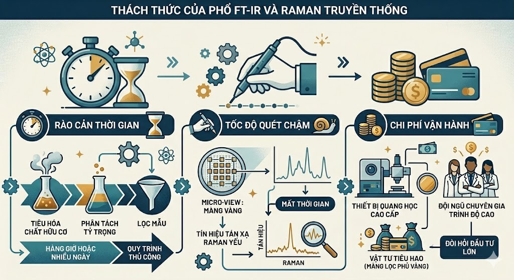 FT-IR Và Raman Trong Phân Tích Vi Nhựa