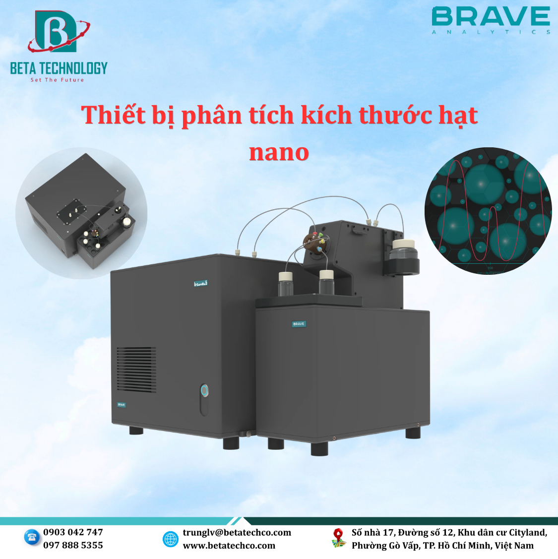 Thiết bị phân tích kích thước hạt nano