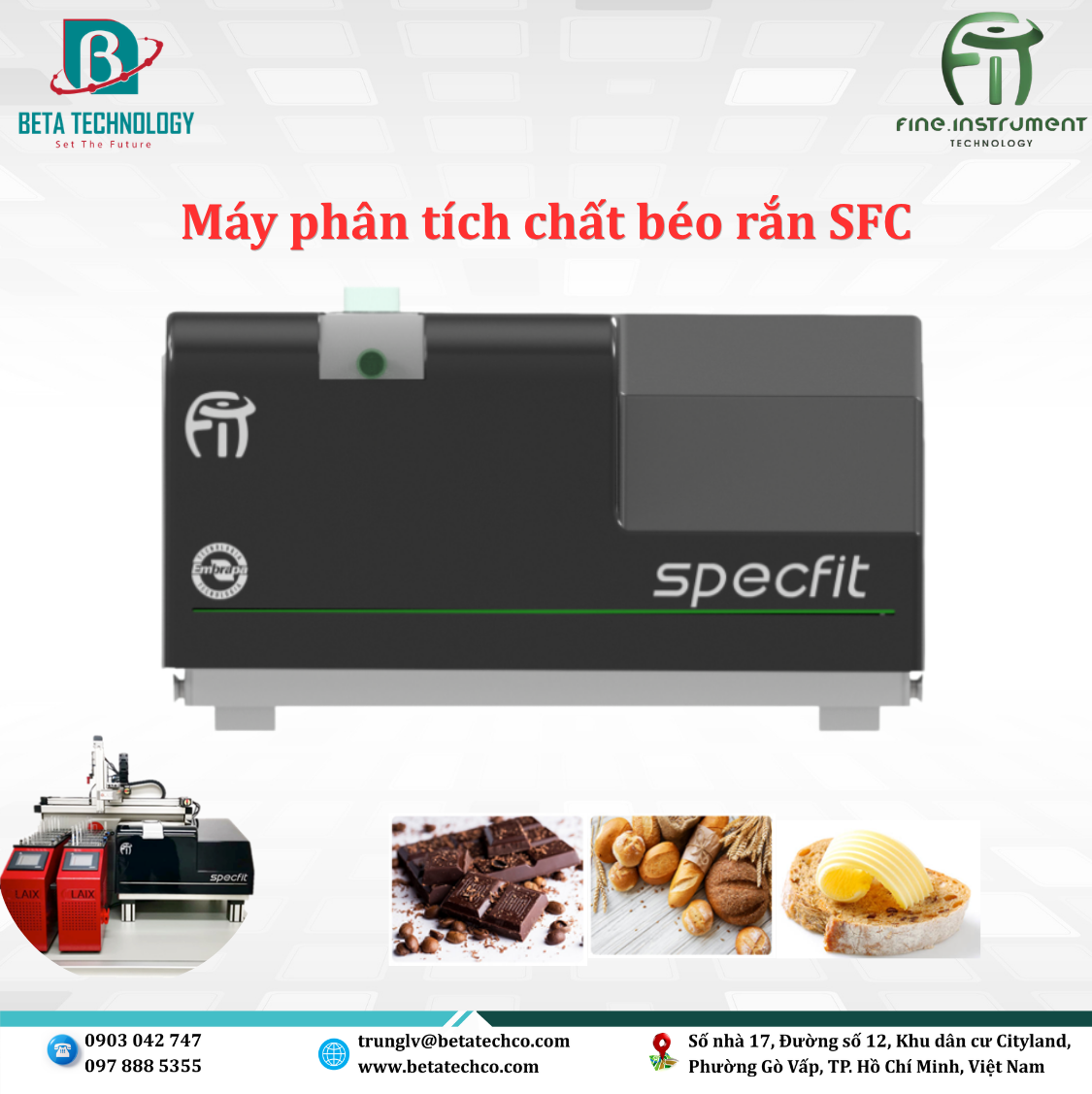 Máy phân tích chất béo rắn SFC