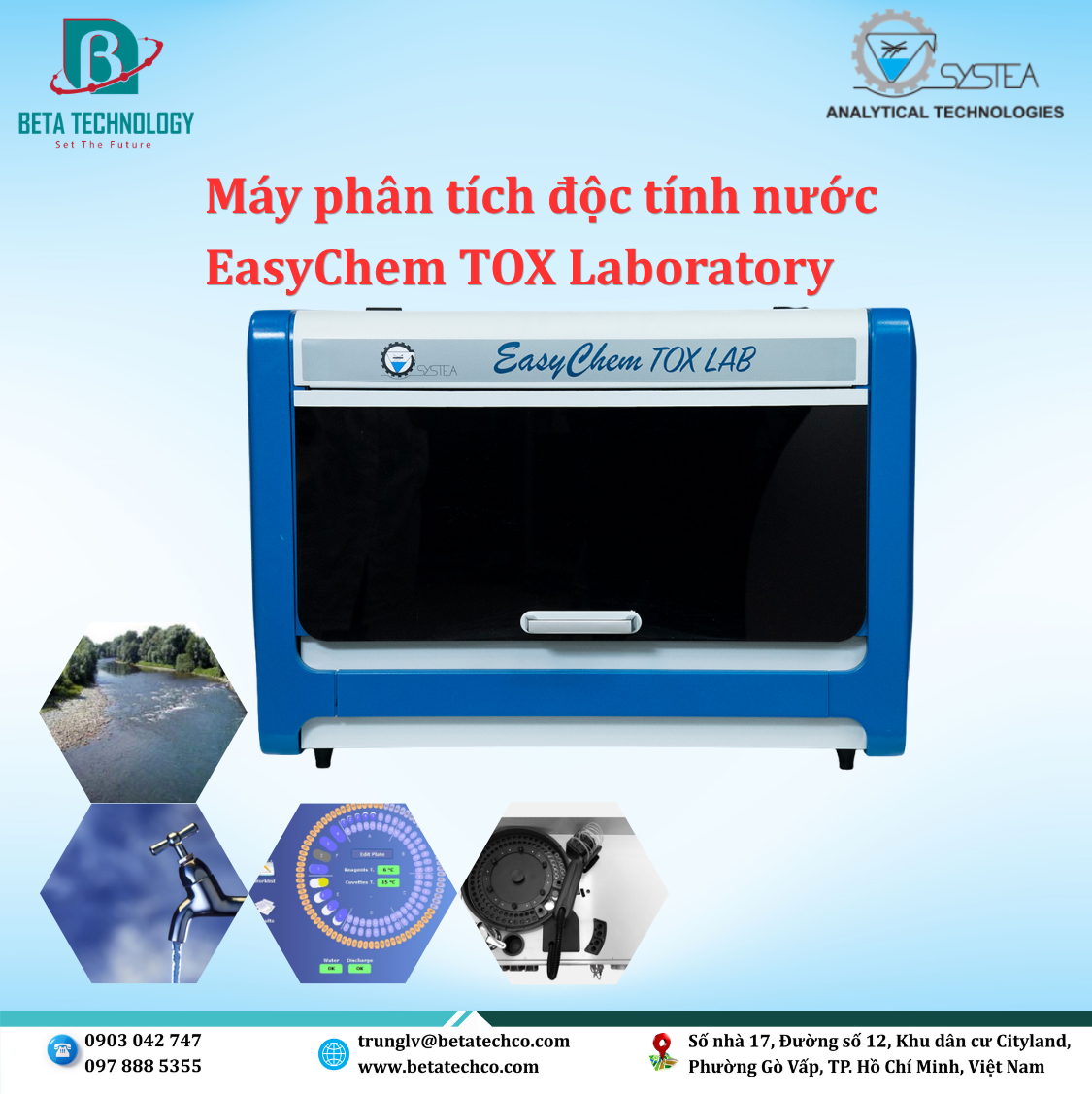 Máy phân tích độc tính nước