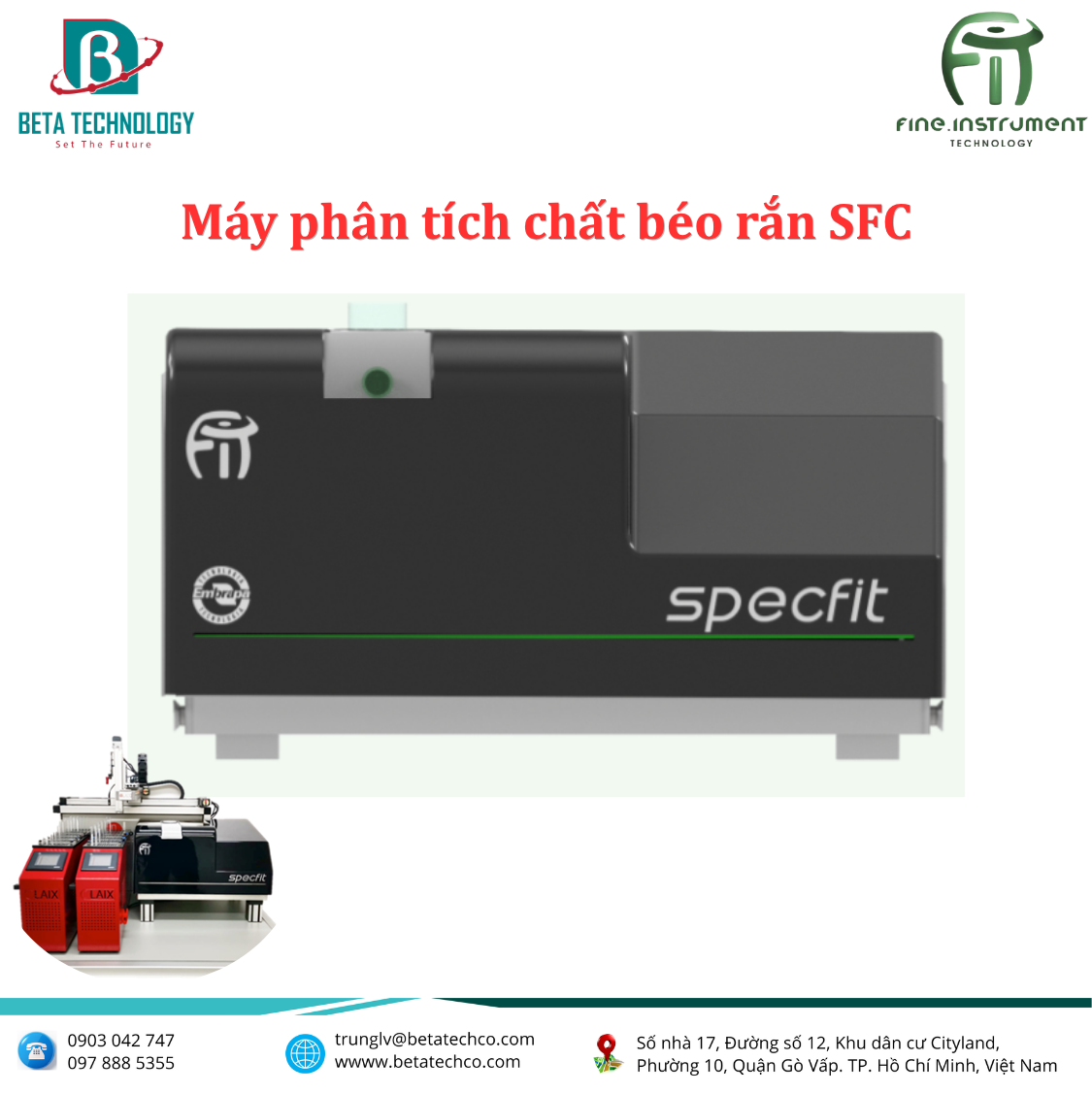 Máy phân tích chất béo rắn SFC