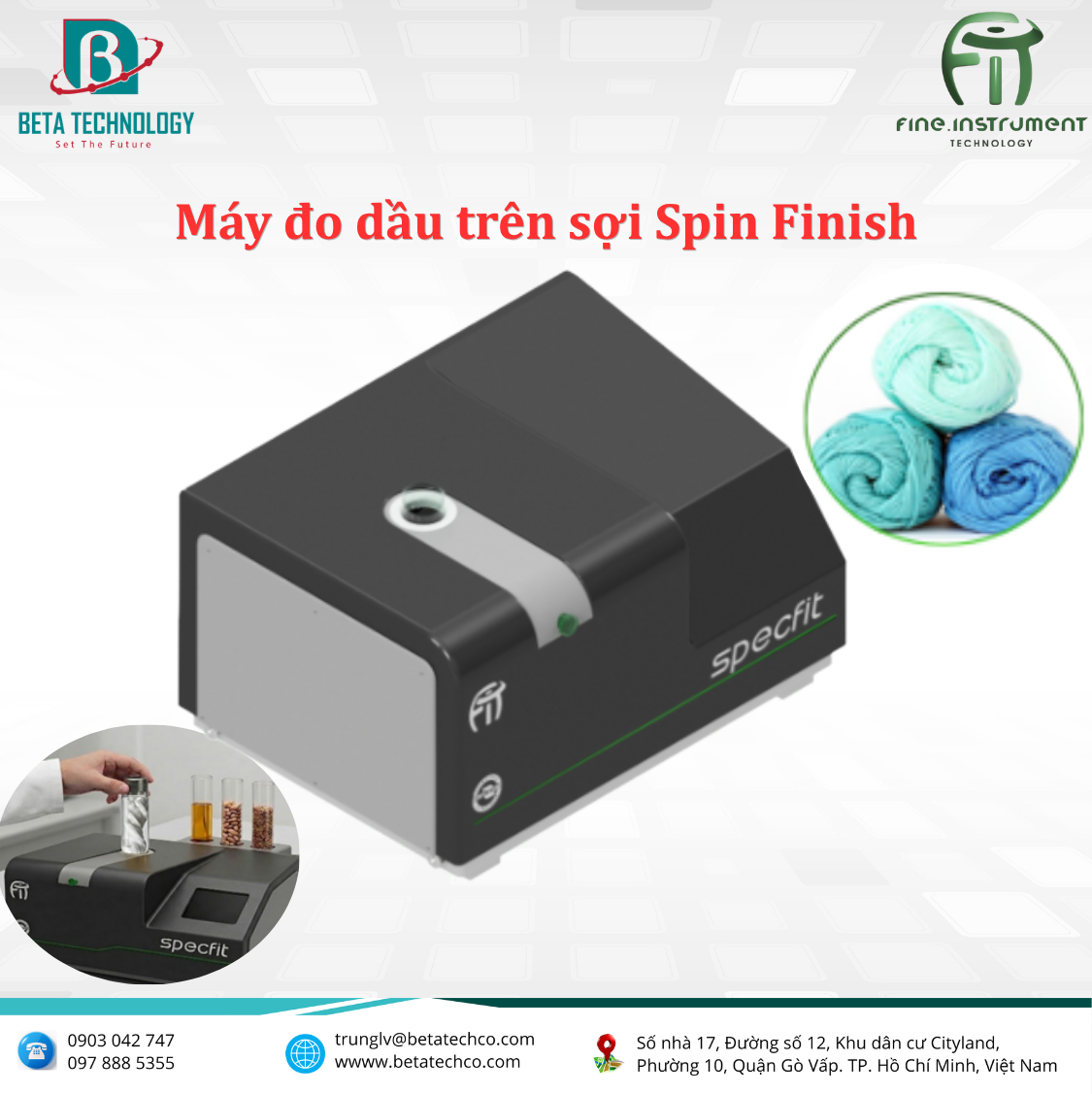 Máy đo dầu trên sợi