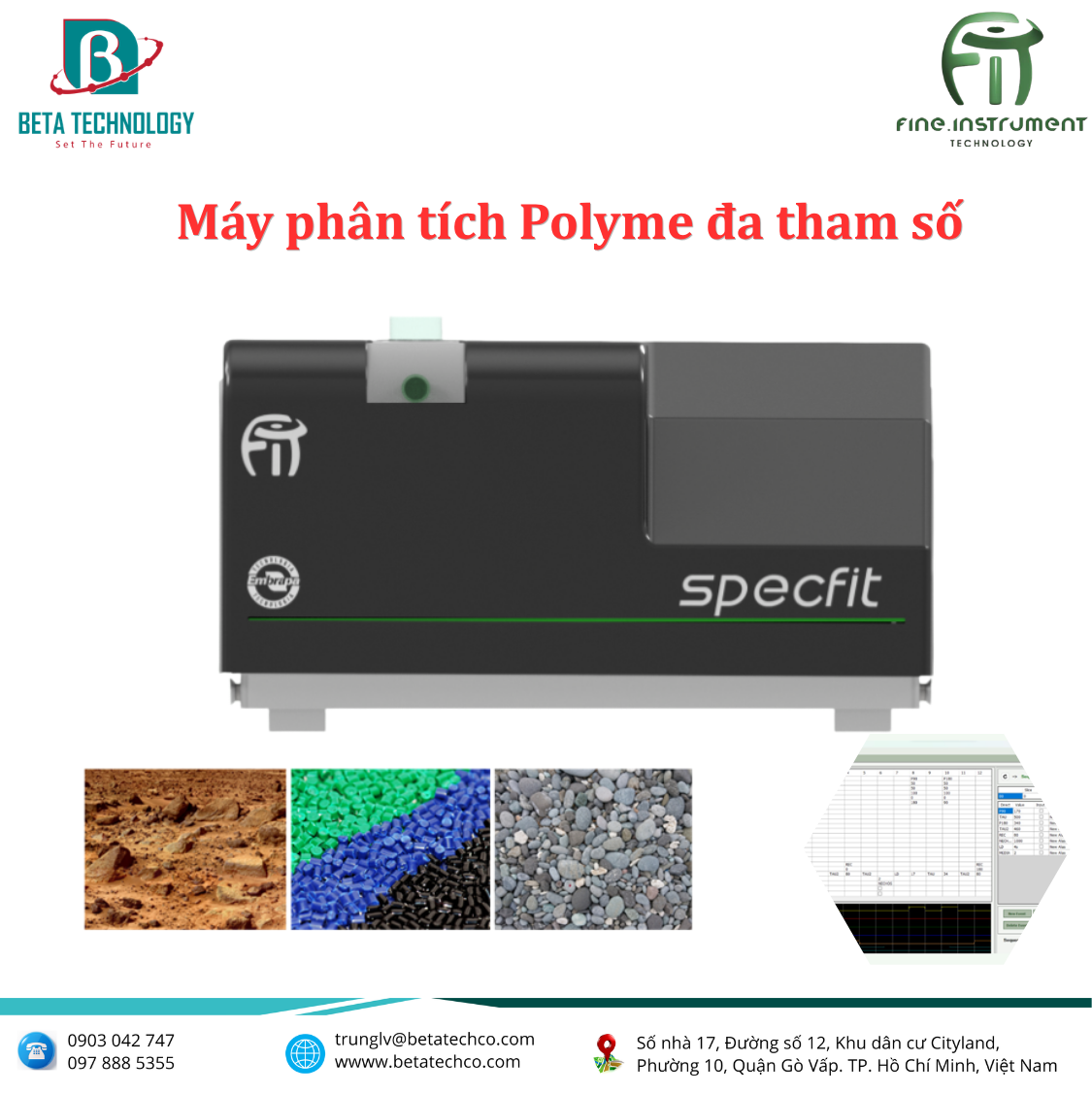 Máy phân tích pilyme đa tham số