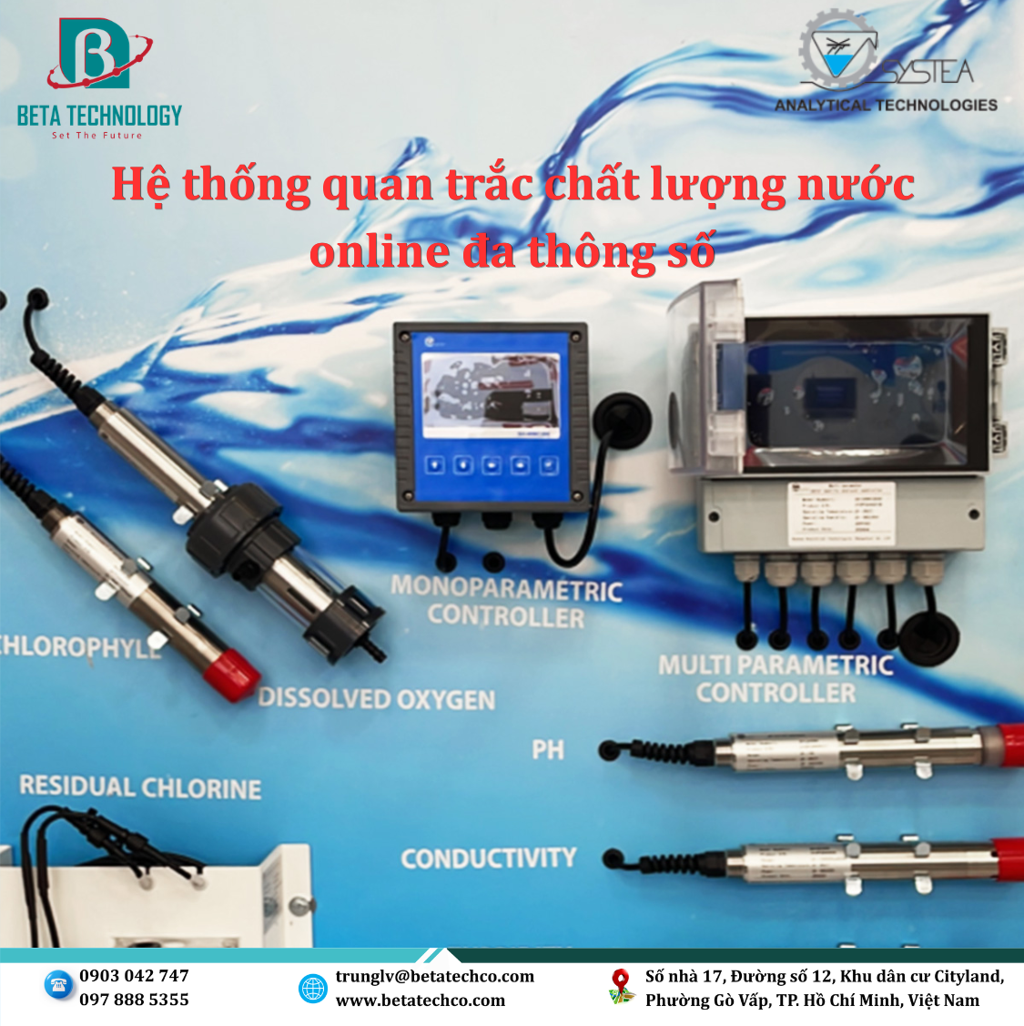 Hệ thống quan trắc chất lượng nước online